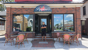 Vigliotti has owned Peppino’s Pizzeria since 1997 and now runs it with the help of his three sons.